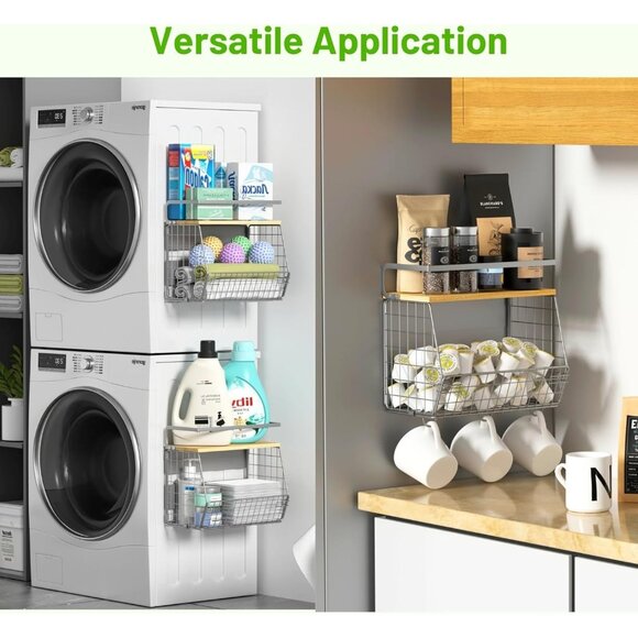 Magnetic Fridge Shelf arge Container Spice Rack - Picture 4 of 8